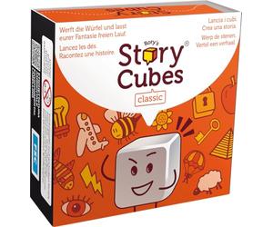 Zygomatic, Rory's Story Cubes Classic, versione DE, gioco di famiglia cooperativo per 1 o più giocatori dai 6 anni in su, gioco di dadi con 20 minuti di gioco per partita, multilingue