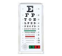 ZYGPH Tavolo Luminoso a LED per Test della Vista con optometria, con Telecomando, 3 Punti di rilevamento e Illuminazione Uniforme, Ideale per Negozi di Ottica, cliniche e Uso Domestico.