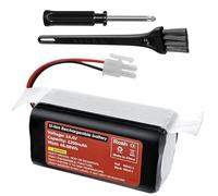 ZYGY 14.4V 3200mAh Li-ion batteria per ILIFE A4S Robot, A4, A4S pro, A6, A7, A9, A10, V3x, V7, V7s Plus, V7 PRO, W400, W400s, W450 Sweeping Robot (5557 2P Plug batteria)