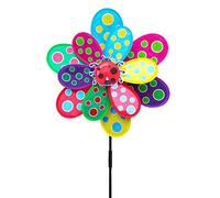 ZYHARUKO 50 cm Lunghezza Punto Paillettes Colorful Wind Spinners Finestra Puntello Colorato In Danza E Colore Mulino A Vento Accessori Primavera Decorazioni Esterne Portico Corona