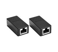ZYHARUKO Accoppiatore di rete Ethernet RJ45 Connessione Gigabit ad alta velocità compatibile per cavi Cat7 Cat6 Cat5e Cat5 Plug and Play Adattatore femmina a femmina