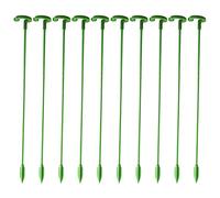 ZYHARUKO Aste da giardino per bonsai, 10 pezzi, supporto per arbusti a stelo singolo, per interni, esterni, giardino, fiori, canne in vaso, paletti per bonsai