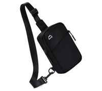 ZYHARUKO Borsa a tracolla funzionale con interni spaziosi e comoda spalla di forma per sport avventura articoli sportivi spalla sportiva, Nero , One Size