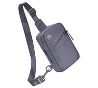 ZYHARUKO Borsa a tracolla funzionale con interni spaziosi e comoda spalla di forma per sport avventura articoli sportivi spalla sportiva, grigio, One Size