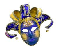 ZYHARUKO Costume di Halloween Carnevale Festa in maschera Veneziani Commedia Giullari Mardi Gras Halloween Veneziani Mardi Gras Masquerade