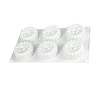 ZYHARUKO Dessert resistente al calore efficiente del dolce delle margherite del silicone per il cioccolato che fa le muffe amichevoli della lavastoviglie