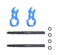 ZYHARUKO Estensione della valvola in lega ad alta resistenza per bici da strada mountain bike a prova di perdita di ritenzione dell'aria accessorio per ciclismo leggero adattatore biciclette