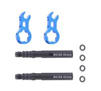 ZYHARUKO Estensione della valvola in lega ad alta resistenza per bici da strada mountain bike a prova di perdita di ritenzione dell'aria accessorio per ciclismo leggero adattatore biciclette