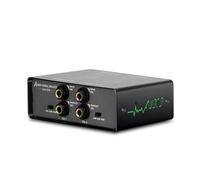 ZYHARUKO Filtro acustico portatile a doppio canale 3 livelli di guadagni regolabili Isolatori acustici in metallo per sistemi professionali Isolatori circolari a terra professionali