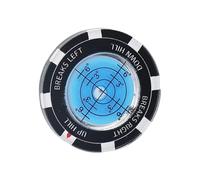 ZYHARUKO Golfs Green Reader Marcatori a sfera a doppio lato ad alta precisione livelli di aiuto per la lettura accurata con livelli di spirito