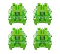 ZYHARUKO Il drago verde commuta le tastiere rimbalzanti seguono l'installazione facile per il gioco Repotthys silenzioso