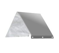 ZYHARUKO Il forte tetto permanente dell'area giochi protegge il tessuto verniciato argento 210D per la copertura impermeabile dell'area giochi del teatro 132x226cm dei bambini