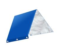 ZYHARUKO Il forte tetto permanente dell'area giochi protegge il tessuto verniciato argento 210D per la copertura impermeabile dell'area giochi del teatro 132x226cm dei bambini