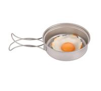 ZYHARUKO La padella essenziale di campeggio del piatto compatta le stoviglie di viaggio per le pentole di durevolezza dello zaino in spalla