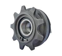 ZYHARUKO Ruota libera pieghevole ad alta resistenza 9T Volano a velocità singola 10/12mm Refits Single Speed Cogwheels Pignone Bicicletta pieghevole