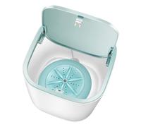 ZYHARUKO Salvaspazio Miniatura Vestiti Del Bambino Rondella Con Capacità 3.8L Lavatrice Salvaspazio Viaggio Lavanderia Dispositivo Rotante Turbine Rondella