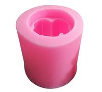 ZYHARUKO Stampi in silicone a forma di orsetto a forma di cuore fatto a mano stampo per sapone torta cioccolato caramelle decorazione resina epossidica forniture di cottura grandi stampi