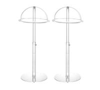 ZYHARUKO Supporto per cappelli in acrilico per riporre e presentare in modo efficiente cappelli da baseball, Misura unica, come descritto