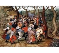 ZYHDK 1000 Pezzi Puzzle - Art Oil Painting - Retro Puzzle Irregolare - Bruegels Reproductions - Giocattoli Educativi Per Famiglie Di Adulti - Wall Art Gifts - Jz188Ap