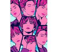 ZYHDK 1500 Pezzi ，Colorato Puzzles ，Immagini ，Gifts ，Korean Boyband Bang Bt S Art Poster ，Giocattoli Personalizzati Per Adulti ，Decorazione Della Casa,Xz02Wp
