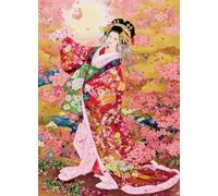 ZYHDK 1500 Pezzi,Difficult Puzzle - Colourful - Irregular Puzzle - Retro Yogass Meditations Art Picture - For Immagine Artistica Di Un Gioco Antistress Per Adulti - Wz100Zw