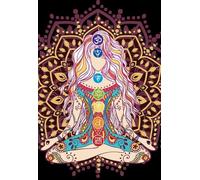 ZYHDK 1500 Pezzi,Difficult Puzzle - Colourful - Irregular Puzzle - Retro Yogass Meditations Art Picture - For Immagine Artistica Di Un Gioco Antistress Per Adulti - Wz97Zw
