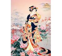 ZYHDK 1500 Pezzi,Difficult Puzzle - Colourful - Irregular Puzzle - Retro Yogass Meditations Art Picture - For Immagine Artistica Di Un Gioco Antistress Per Adulti - Wz98Zw