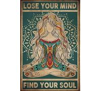 ZYHDK 1500 Pezzi,Difficult Puzzle - Puzzle Irregolare Colorato - Retro Yogass Meditations Art Picture - For Immagine Artistica Di Un Gioco Antistress Per Adulti - Wz94Zw