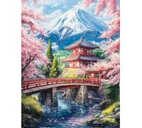ZYHDK 1500 Pezzi - Immagini - Gifts - Irregular Puzzle - Japanese Retro Architecture Art Painting - Giochi Di Memoria E Cognizione Per Anziani - Decorazione Della Casa - Yw01Kj