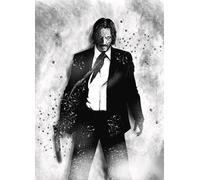 ZYHDK 1500 Pezzi - Immagini - Gifts - Puzzle Irregolare - Johns Wickss Art Poster - Gioco Di Sfida Per Adulti - Giocattolo Di Decompressione Per La Famiglia,Rh72Mo