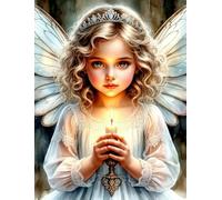 ZYHDK 1500 Pezzi ，Poster ，Difficult Puzzle ，Colorful ，Cute Angelss Art Immagini ，Decorazione Della Casa ，Elderly Gioco Di Memoria E Cognizione - Kz90Dw