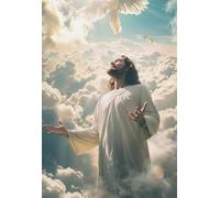 ZYHDK 1500 Pezzi Puzzle, Colorato Irregular Puzzle, Jesus Oil Painting, Giocattoli Educativi Per Alleviare Lo Stress In Famiglia Gifts, Giochi Di Memoria Cognitiva Per Anziani, Dh28Sz