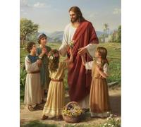 ZYHDK 1500 Pezzi - Puzzle Irregolare Colorato - Jesus Oil Painting - Giochi Di Memoria Cognitiva Per Anziani - Giocattoli Per La Sfida Del Divertimento In Famiglia Gifts - Wz252Zw
