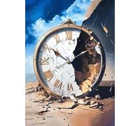 ZYHDK 1500 Pezzi Puzzle ，Irregular Puzzle ，Poster ，Gifts ，Abstract Clock Art Oil Painting ，Giocattoli Sfida Personalizzati Per Adulti ，Decorazione Della Casa, Wx13Zk