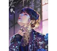 ZYHDK 1500 Pezzi Puzzles, Irregular Puzzle, Korea Boyband Bang Group Band Bt S Bangtan.Boys Jimins Posters, Immagine Artistica Di Un Gioco Antistress Per Adulti, Dh523Sz