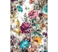 ZYHDK - 1500 Pezzis Colorful - Gifts - Flowers Painting - Elderly Memory Cognition Games - Decorazione Artistica Da Parete - 1500 Pezzis Colorful Puzzle - Hd92Zt