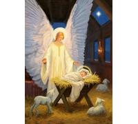 ZYHDK - 2000 Pezzi - Puzzle Difficili - Regali - Immagini - Guardians Angelss Pittura Artistica - Divertenti Rompicapo Per Adulti E Adolescenti - Giocattolo Per La Decompressione Bd83Zk
