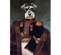 ZYHDK Irregular Puzzle Pieces,Difficult - Puzzle 1500 Pezzi,Picture Dog In Suit Animal Print Hanging Cute Funny Retro Pet - Giocattoli Sfida Personalizzati Per Adulti - Wz78Zw