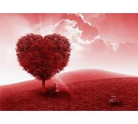 ZYHDK Love Tree Posters ，1000 Pezzi ，Abstract Puzzle D'Arte ，Giocattoli Di Decompressione Per La Famiglia ，Aldult Puzzles Game ，Home Wall Decor Xd402Yk