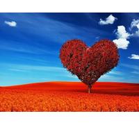 ZYHDK Love Tree Posters ，1000 Pezzi ，Abstract Puzzle D'Arte ，Giocattoli Di Decompressione Per La Famiglia ，Aldult Puzzles Game ，Home Wall Decor Xd398Yk