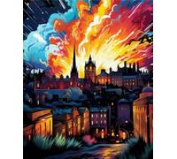 ZYHDK Puzzle 1000 Pezzi - Colorful - City Landscapes Oil Painting - Educational Toys Puzzle For Adults - Giochi Di Memoria Cognitiva Per Anziani - Jz239Ap