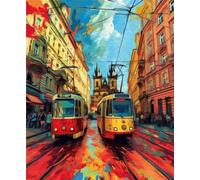 ZYHDK Puzzle 1000 Pezzi - Colorful - City Landscapes Oil Painting - Educational Toys Puzzle For Adults - Giochi Di Memoria Cognitiva Per Anziani - Jz240Ap
