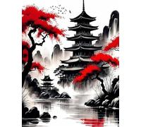 ZYHDK Puzzle 1500 Pezzi, Irregularity Puzzle, Japanese Landscapes Imperials Palaces Oil Painting, Giocattoli Personalizzati Per Adulti Gifts, Dh172Sz
