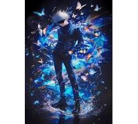 ZYHDK Puzzle 1500 Pezzi - Poster - Difficult Puzzle - Gifts - Jujutsus Gojos Satoru Animes Immagini Puzzle - Giochi Per Adulti Personalizzati Per Bambini - Yz46Wk