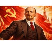 ZYHDK - Puzzle - 2000 Pezzi - Regali - Lenin Communist Partys Postr - Giochi Di Memoria E Cognizione Per Anziani - Giocattolo Per La Decompressione Degli Adulti Bd56Zk