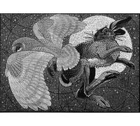 ZYHDK - Puzzle - 2000 Pezzi - Regali - Pittura - Colin Payton Black Poster White - Giochi Di Sfida Personalizzati Per Adulti - Decorazione Della Casa - JP89Aq