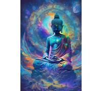 ZYHDK - Puzzle Da 2000 Pezzi Per Adulti - Pittura Artistica - Regali - Buddhas Statues Art - Giochi Per La Riduzione Dello Stress In Famiglia - Giocattoli Sfida Per Adulti - JP133Aq