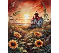 ZYHDK Puzzles 1500 Pezzi, Art Puzzle, Sunflowerss Landscapes Posters, Giochi Di Memoria Per Adulti, Giocattoli Antistress Per La Famiglia Gifts, Dh192Sz