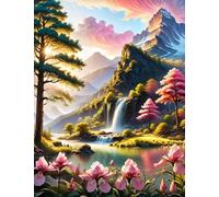 ZYHDK Puzzles 1500 Pezzi, Lrregular Puzzle, Gifts, Art, Waterfallss Landscapes Posters, For Adults Giocattoli Educativi Per La Famiglia, Dh311Sz