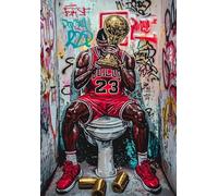 ZYHDK - Puzzles 1500 Pezzis Per Adulti - Fun Banksyss Street Art Graffiti - Difficult 1500 Pezzi Per Sfida Per Adulti - Hd31Zt